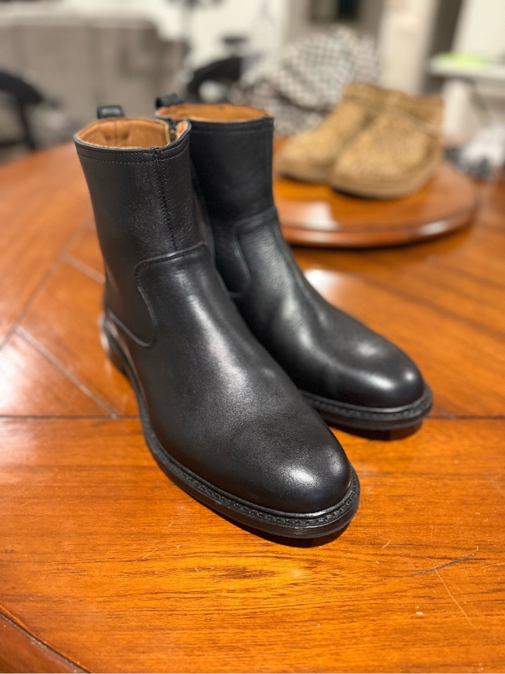 Allen Edmonds Tompkins zip boot 10.5 D